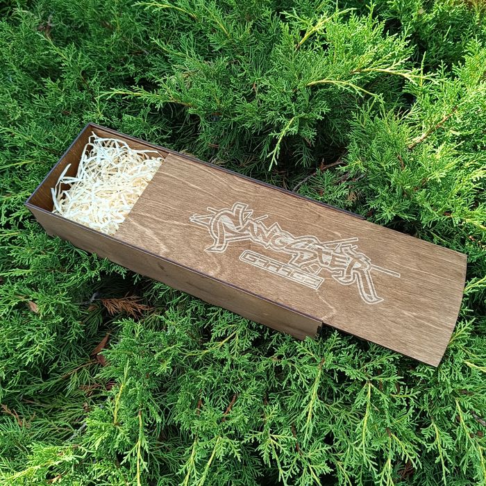 Деревянная подарочная коробка под заказ, коробка с фанеры любой размер