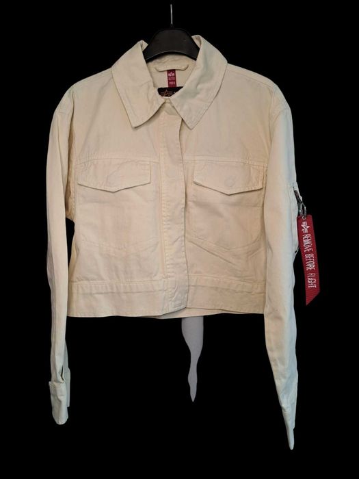 ALPHA INDUSTRIES kurtka deck jacket cropped 136017