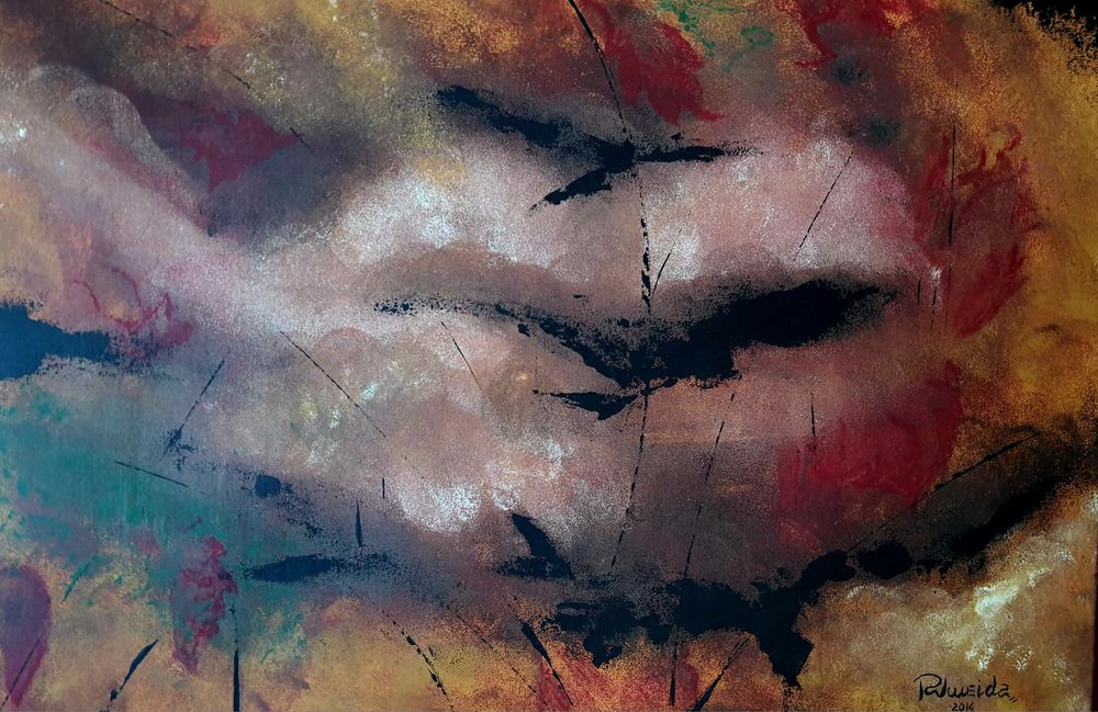 Pintura em acrílico