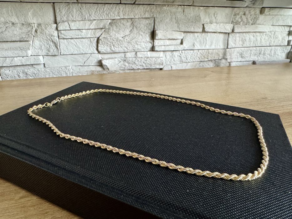 Złoty łańcuszek 585 50cm