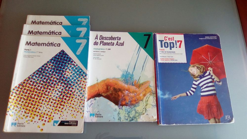 Livros Escolares 7 Ano