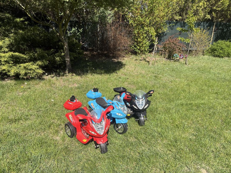 Motorek dla dziecka z akumulatorem