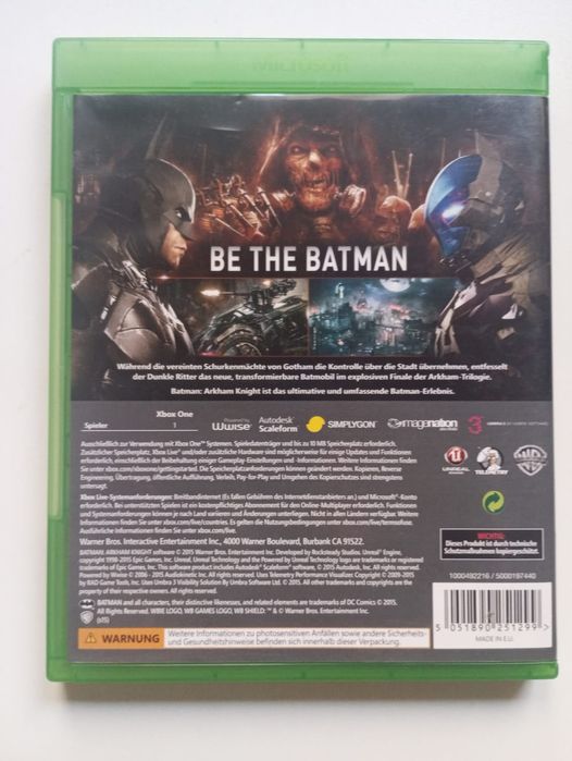 Gra Xbox one Batman Arkham Knight