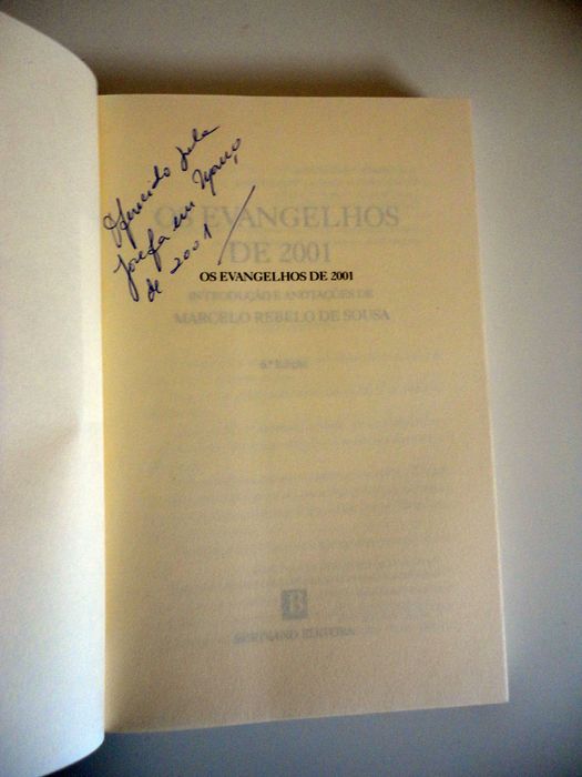 "Os Evangelhos de 2001" (Marcelo Rebelo de Sousa)