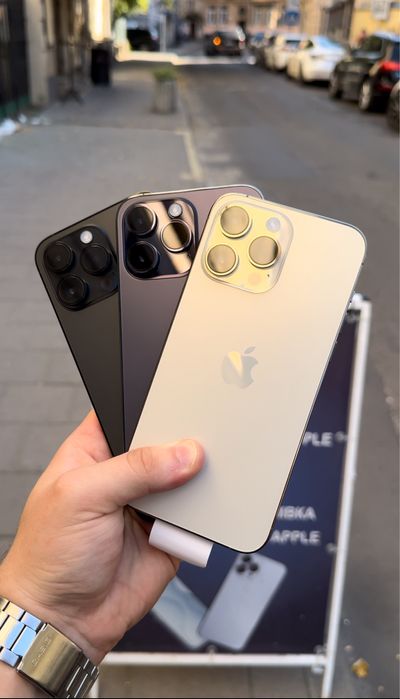 Used iphone 14 pro max 256/512/1t gold/purple/black/silver