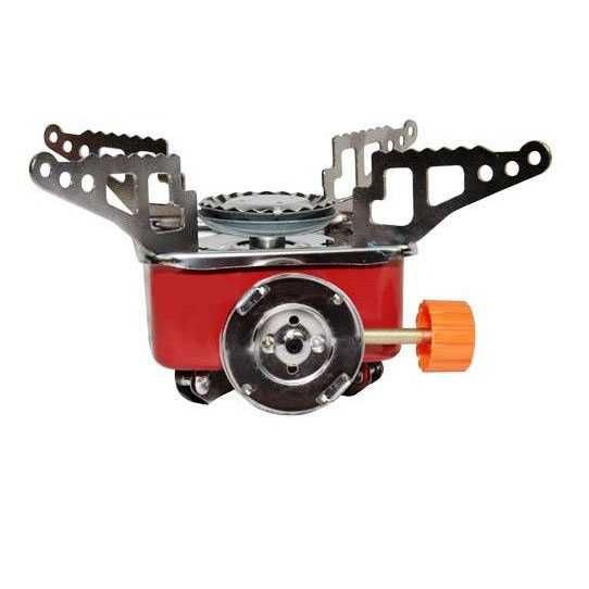 Газовий пальник, газова плита портативна з чохлом, похідний таганок