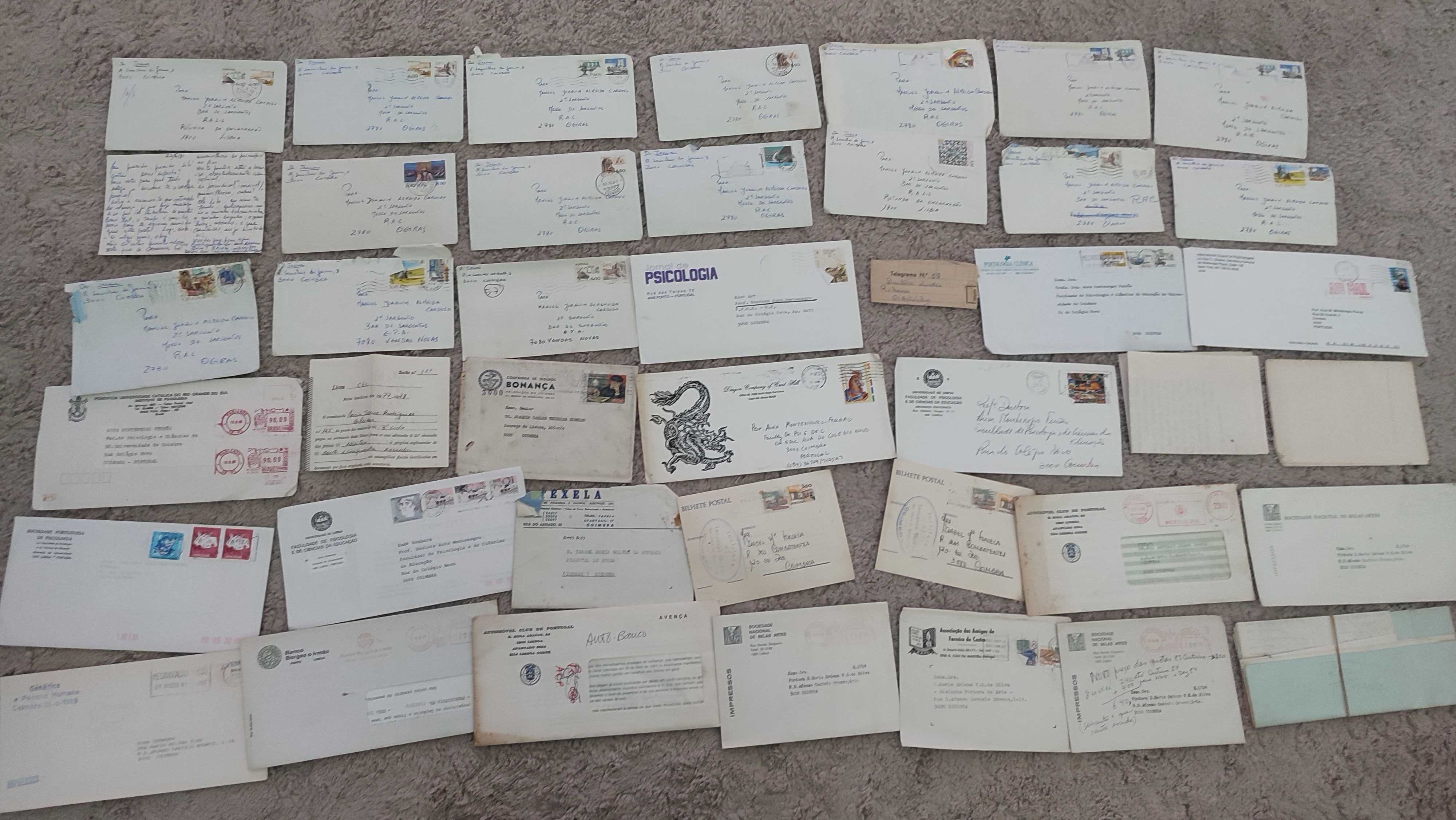 Lote 330 Cartas diversas
