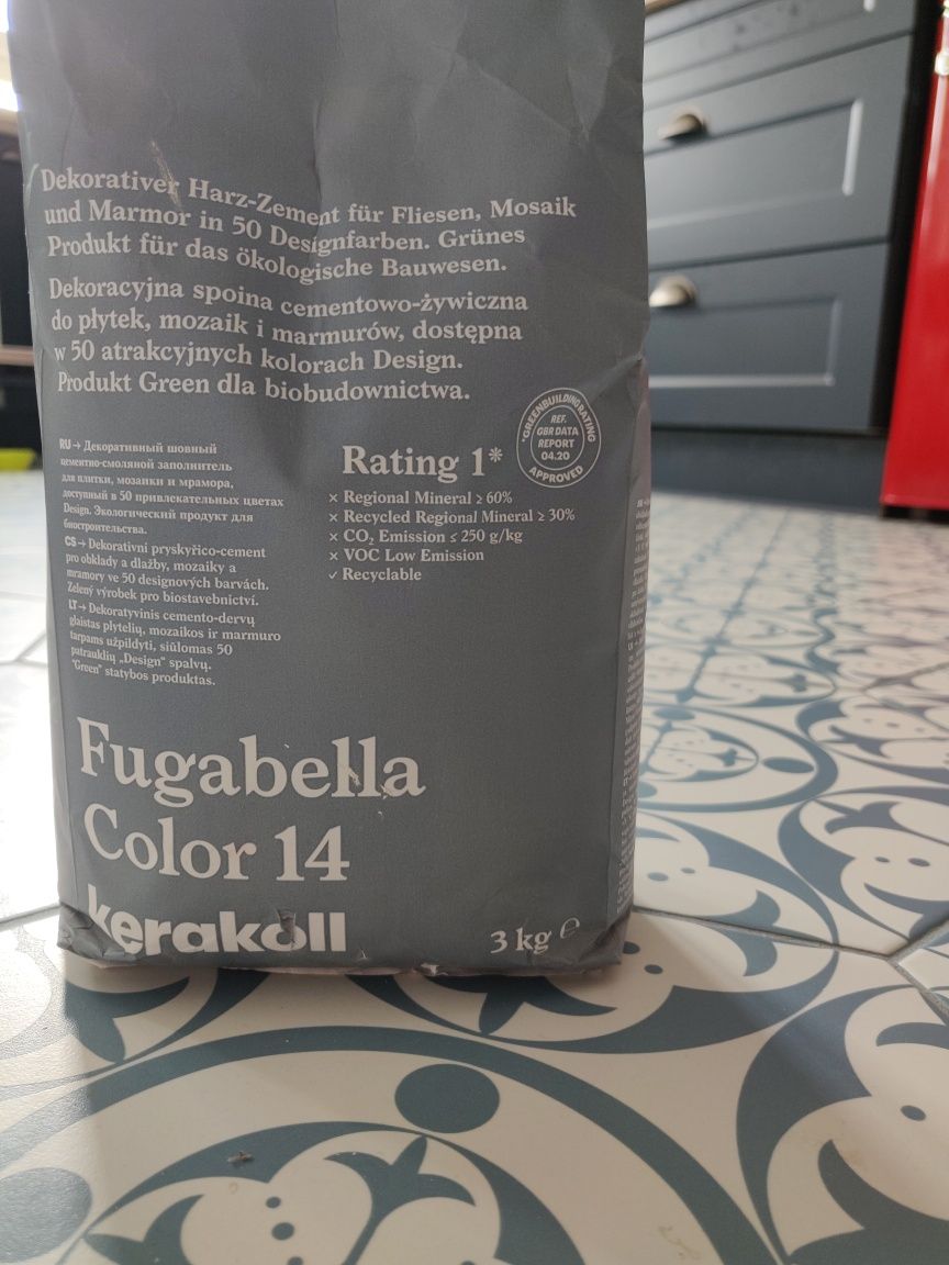 Fuga "Fugabella Color 14" (niebieski) Kerakoll