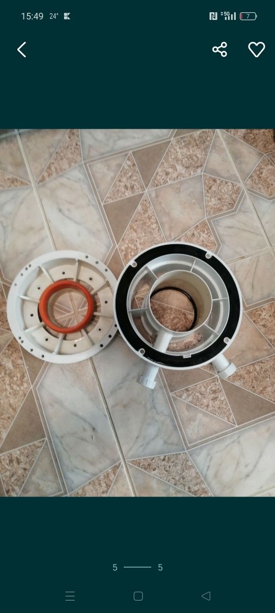 Adapter do pieca gazowego 80x60