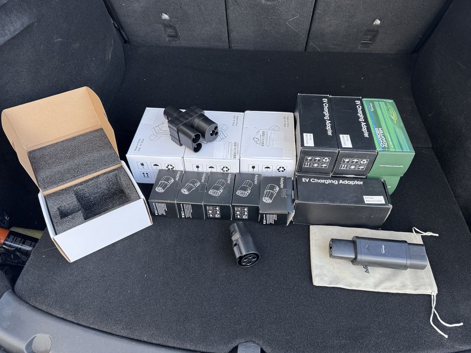 Переходник на Tesla USA type2 ccs2 type1