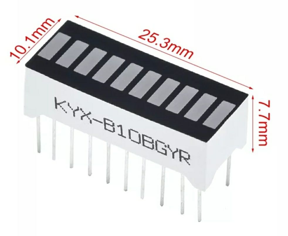 Светодиодный гистограмный модули bas1 0251a , kyx-b10gg