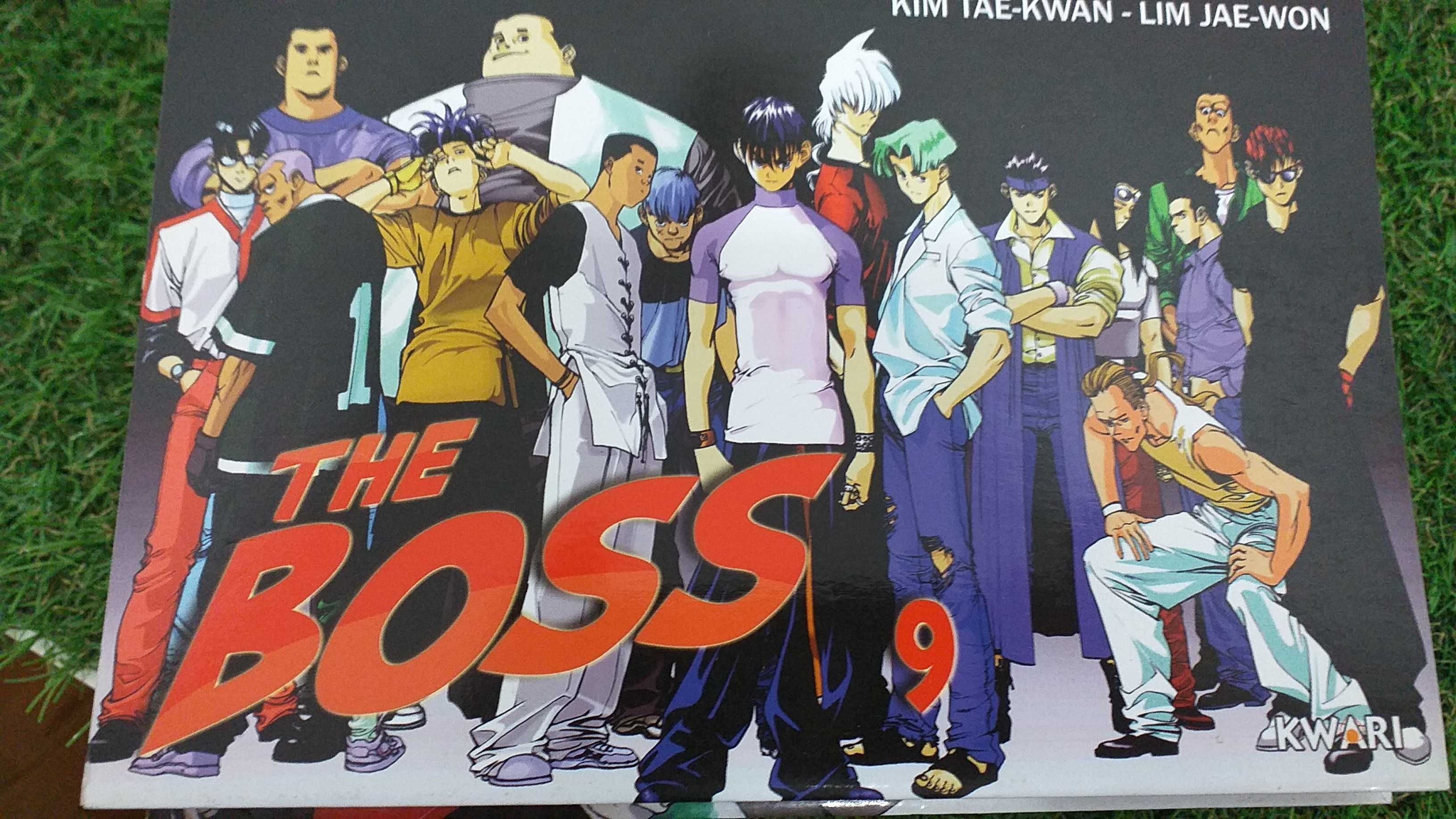 MANGA Anime bd BOSS Lim Jae-Won como novos