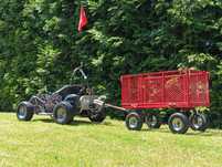Gokart quad Buggy hecht z przyczepką