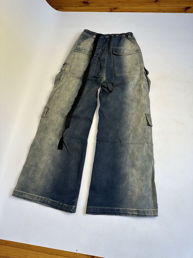 Rick Owens cargo jeans baggy faded archive opium джинси широкие карго