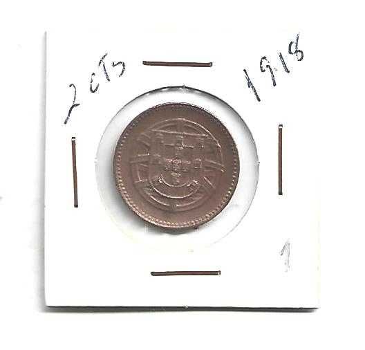 2 Centavos 1918 Bronze