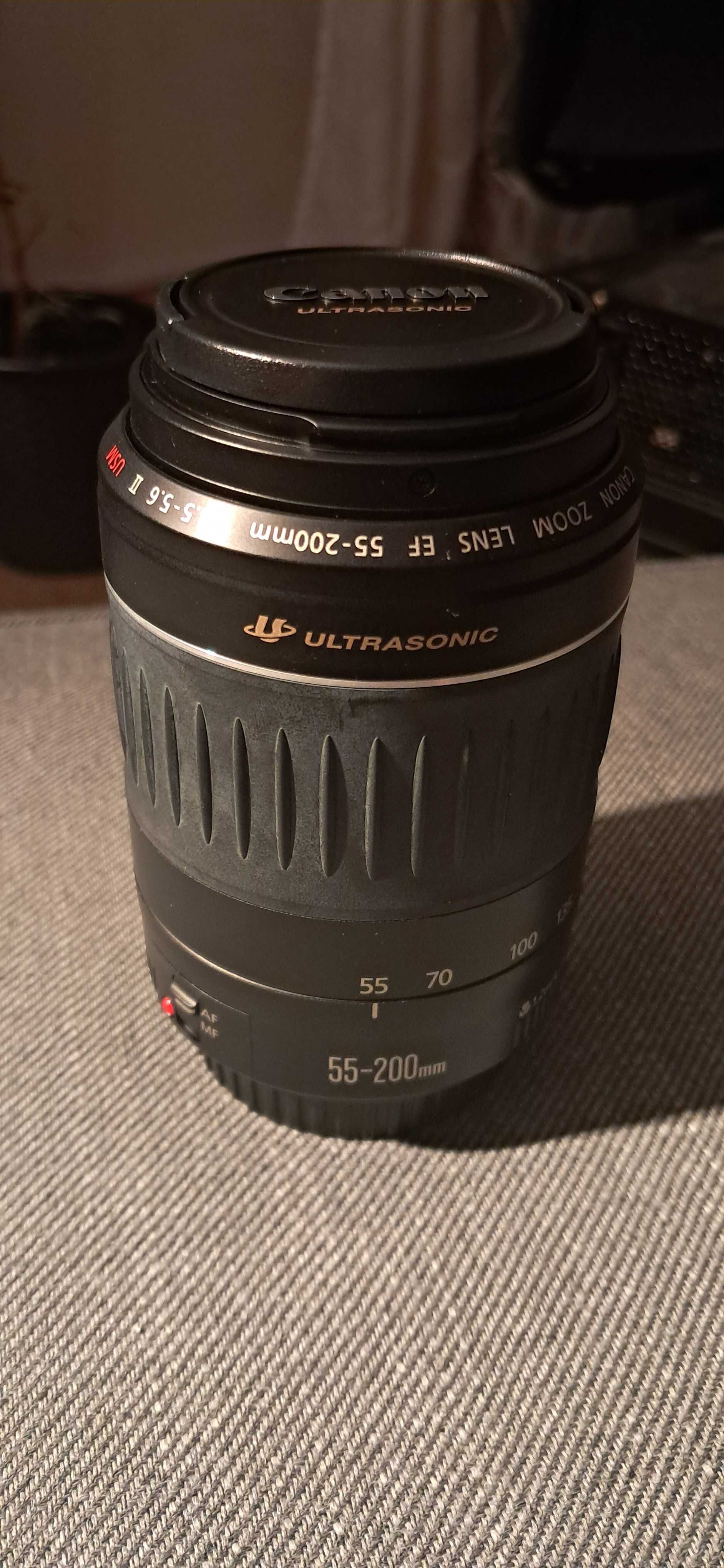 Objectiva Canon EF 55-200 Ultrasonic USM