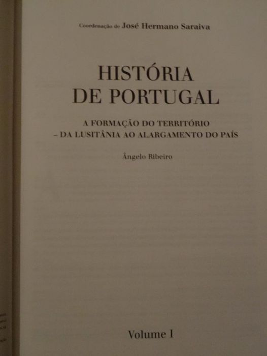 Historia de Portugal - Coordenação de José Hermano Saraiva - 10 Volume