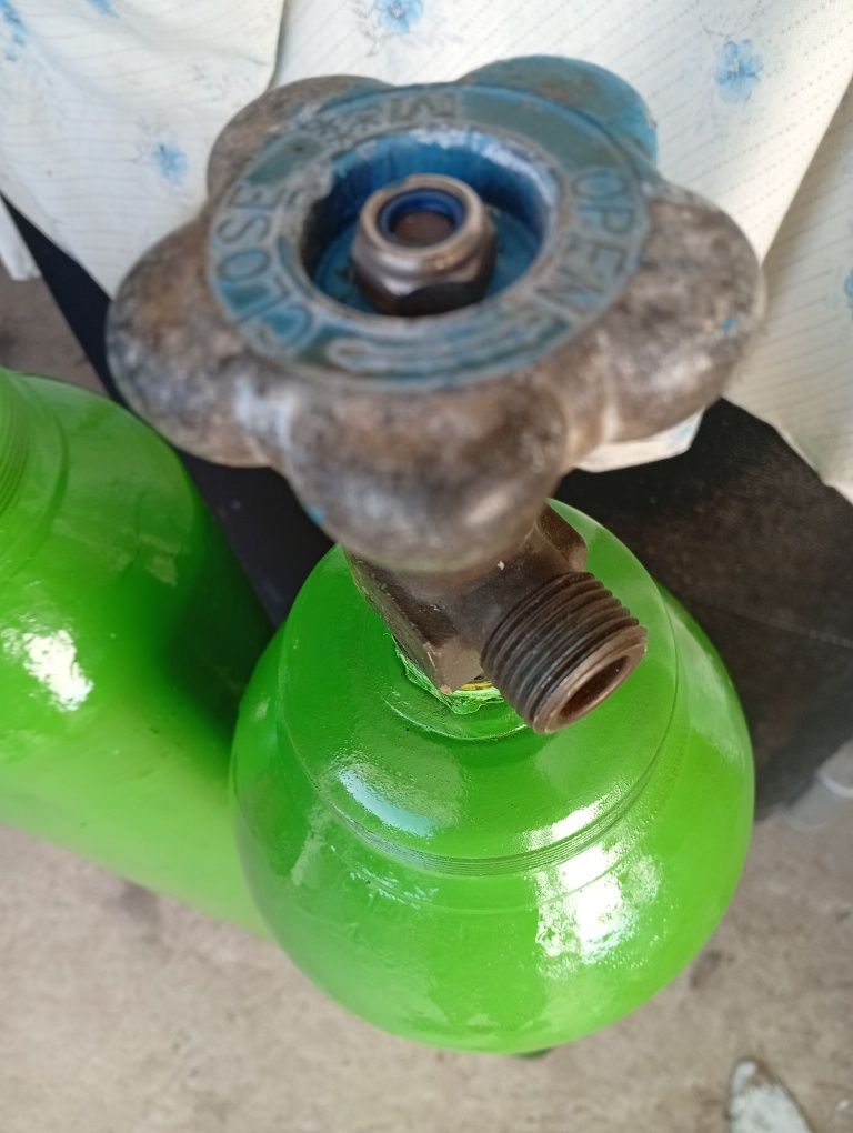 Garrafa árgon ou CO2