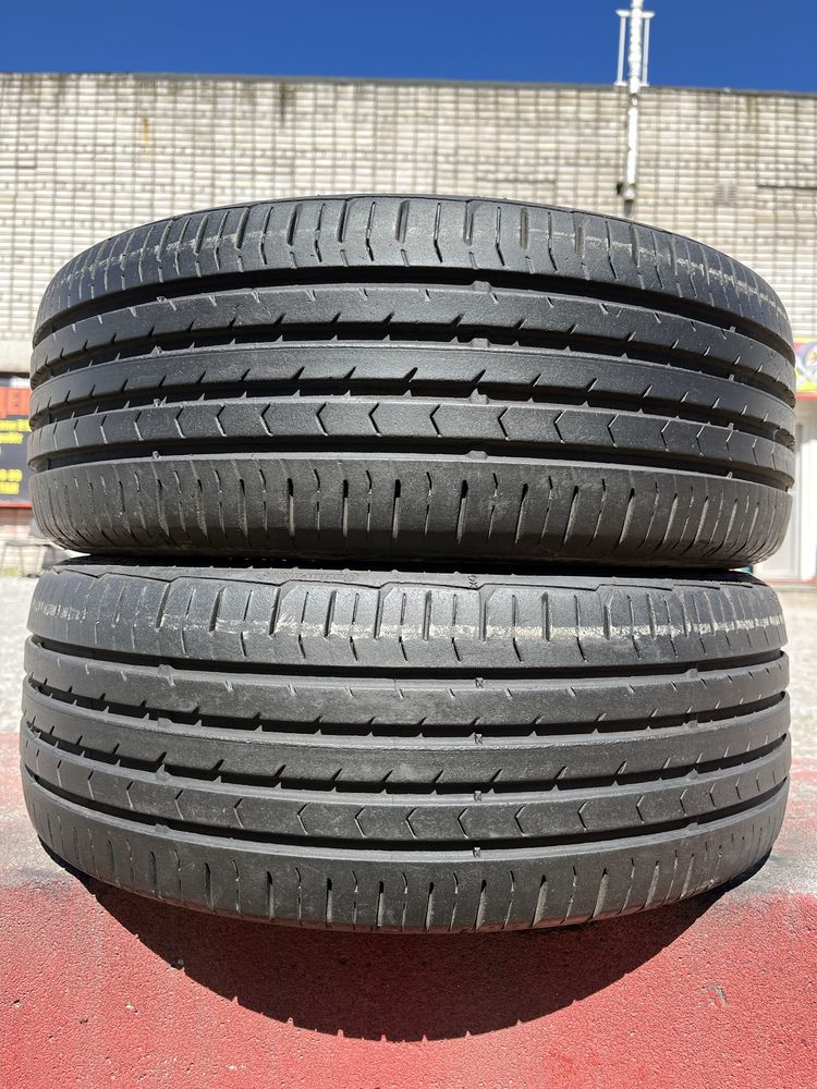 195/55 r15 Continental 2 шины как Новые