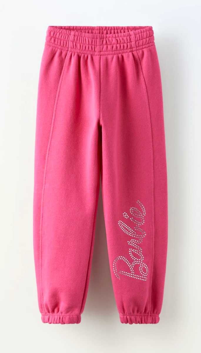 Zara spodnie dresowe joggery joggersy Barbie 11 12 lat 152