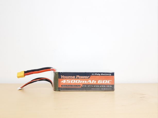 Pakiet LiPO 6S 22.2V Youme Power 4500mah 60C do modeli RC