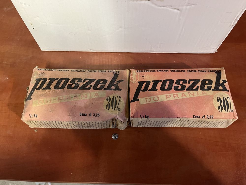 Stary Proszek do Prania 30 % PRL