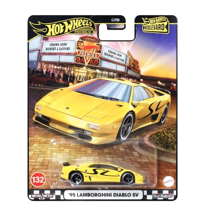 Hot Wheels Premium Lamborghini Diablo Sv Boulevard