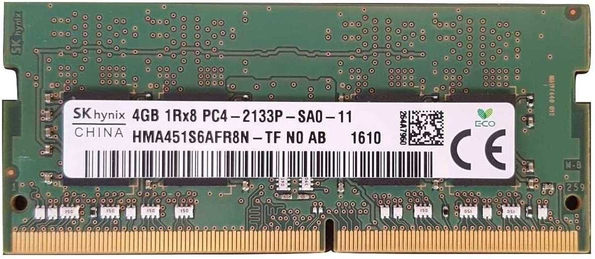 SODIMM DDR4 2шт по 4GB (8GB) 2133 MHz Hynix HMA451S6AFR8N-TF