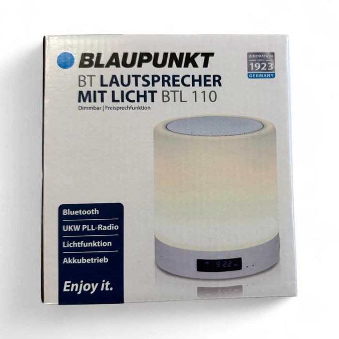 Głośnik Bluetooth Blaupunkt BTL110 z Funkcją Lampki LED