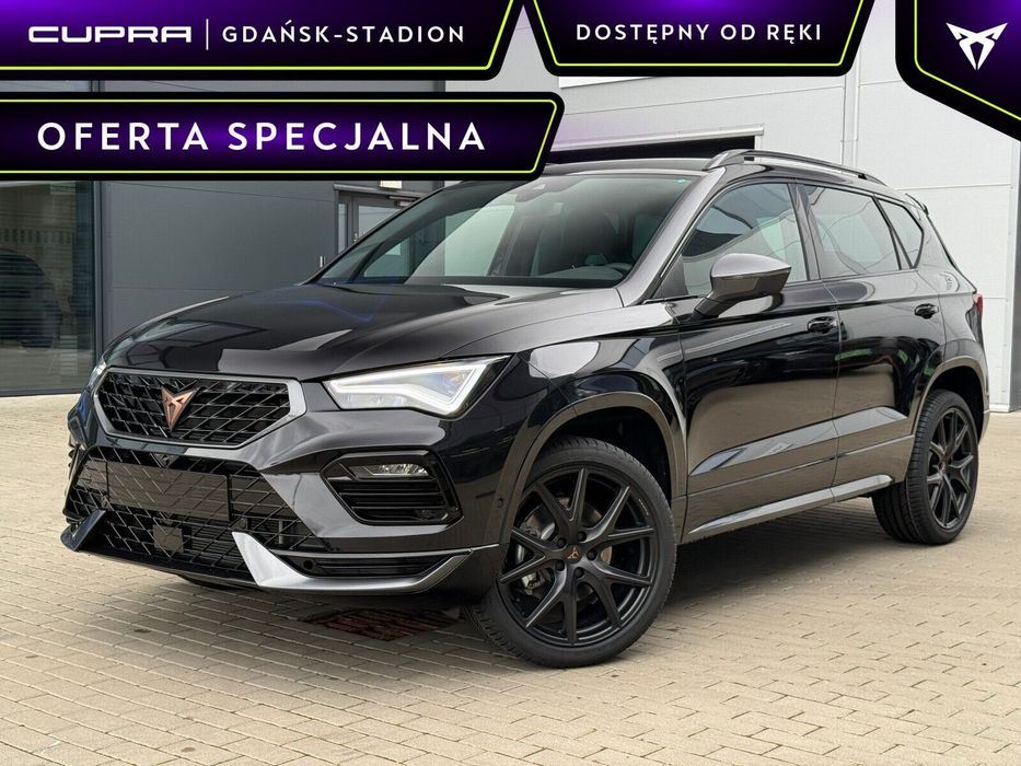 Cupra Ateca 1.5 TSI 150KM DSG, El. Klapa Bagażnika, Asystent jazdy w korku, Kamera