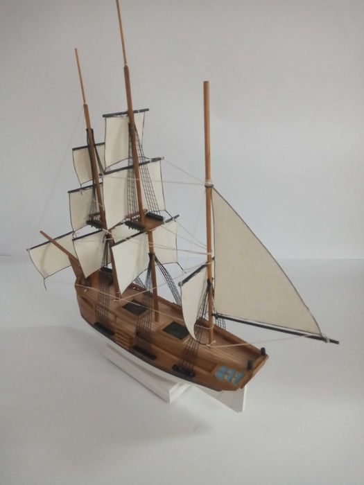 Drewniany model żaglowca FREGATA super jakość!!!