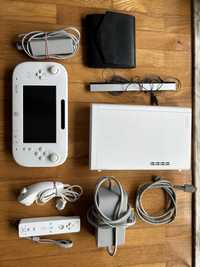 Wii U branco usado com jogos