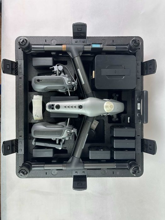 DJI Inspire 2 ProRes z dwoma kontrolerami –możliwość rozbudowy zestawu