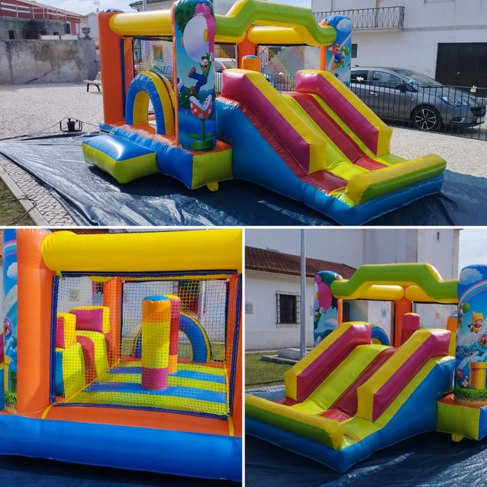 Aluguer insuflável para festas