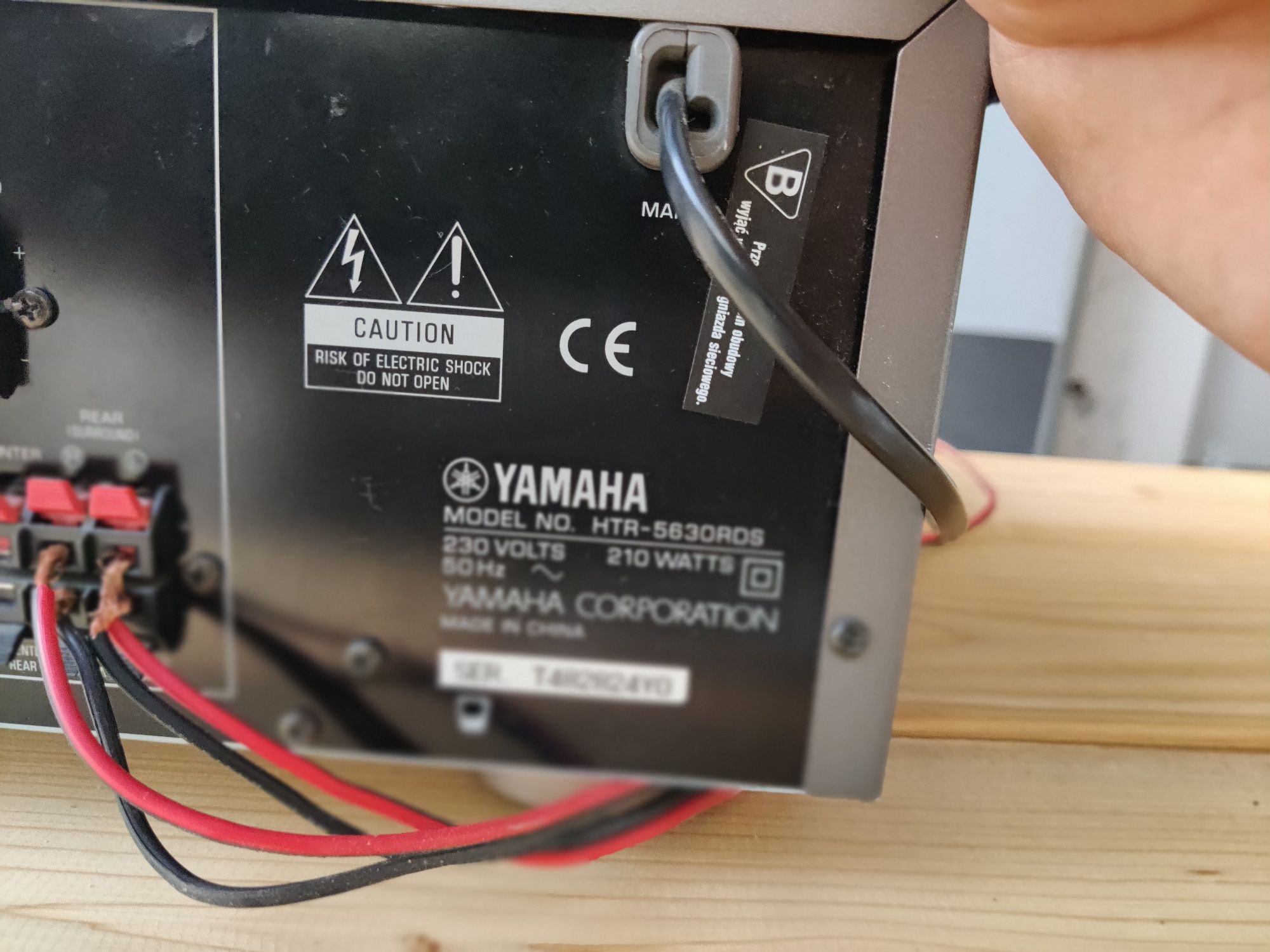 Amplituner 5,1 Yamaha 5630 Rds zestaw głośników