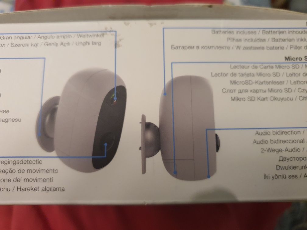 Câmara Wi-Fi sem fio para exterior
