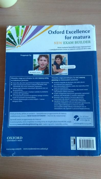 Oxford Excellence for matura- New Exam Builder repetytorium