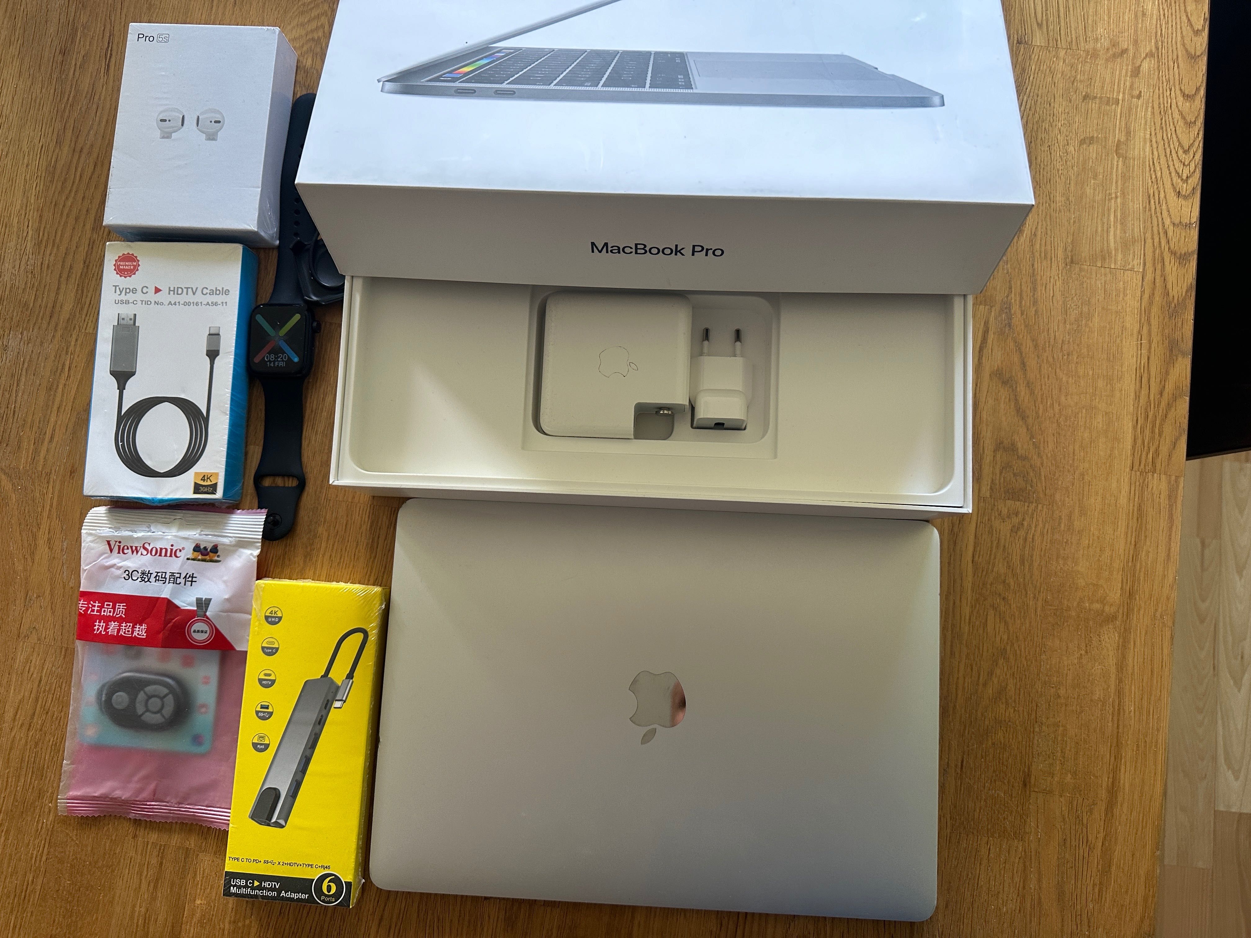 2018 Apple MacBook PRO 13 8GB 128SSD 10h bateria + 6 gratisów
