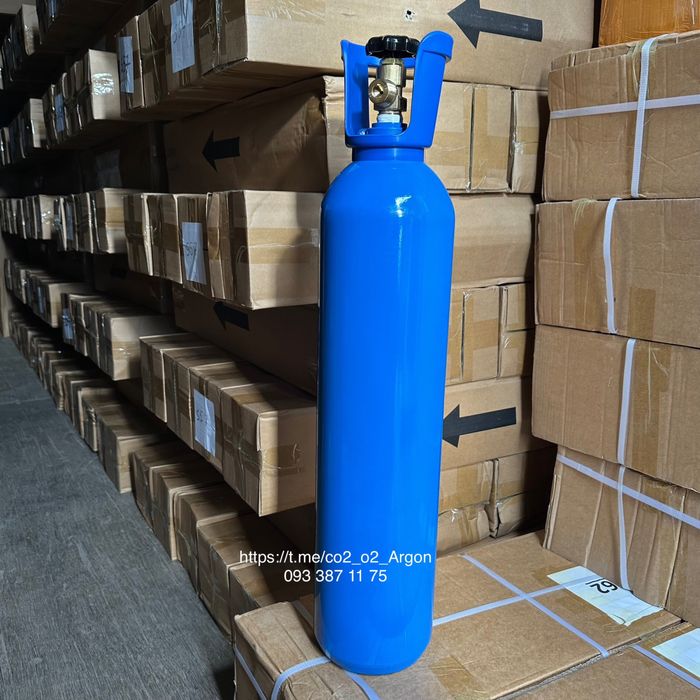 Балони CO₂, O₂, Ar, N₂, Mix — оптом і вроздріб від постачальника
