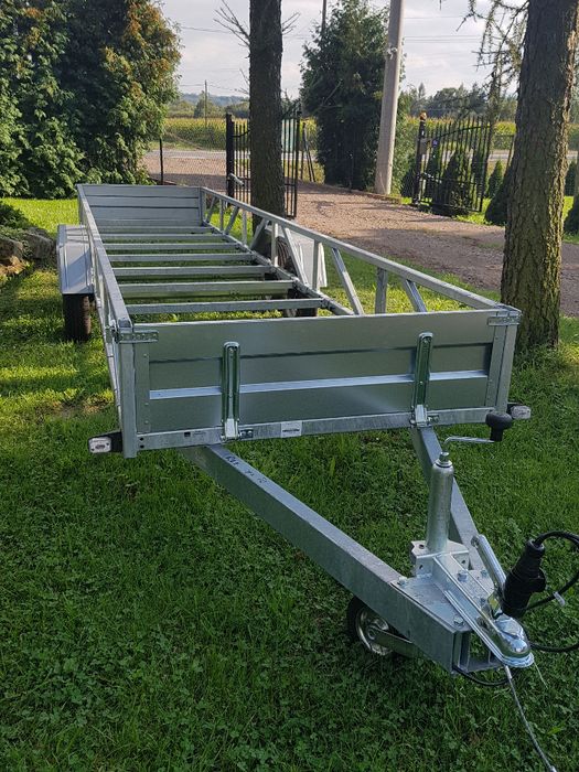 wypożyczalnia przyczep JNH DŁUŻYCA długa wynajem dłużycy 6m