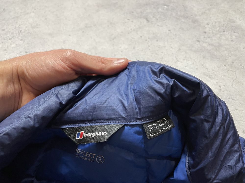 Новая Женская Курточка Микропуховик Berghaus 600 Оригинал M-L