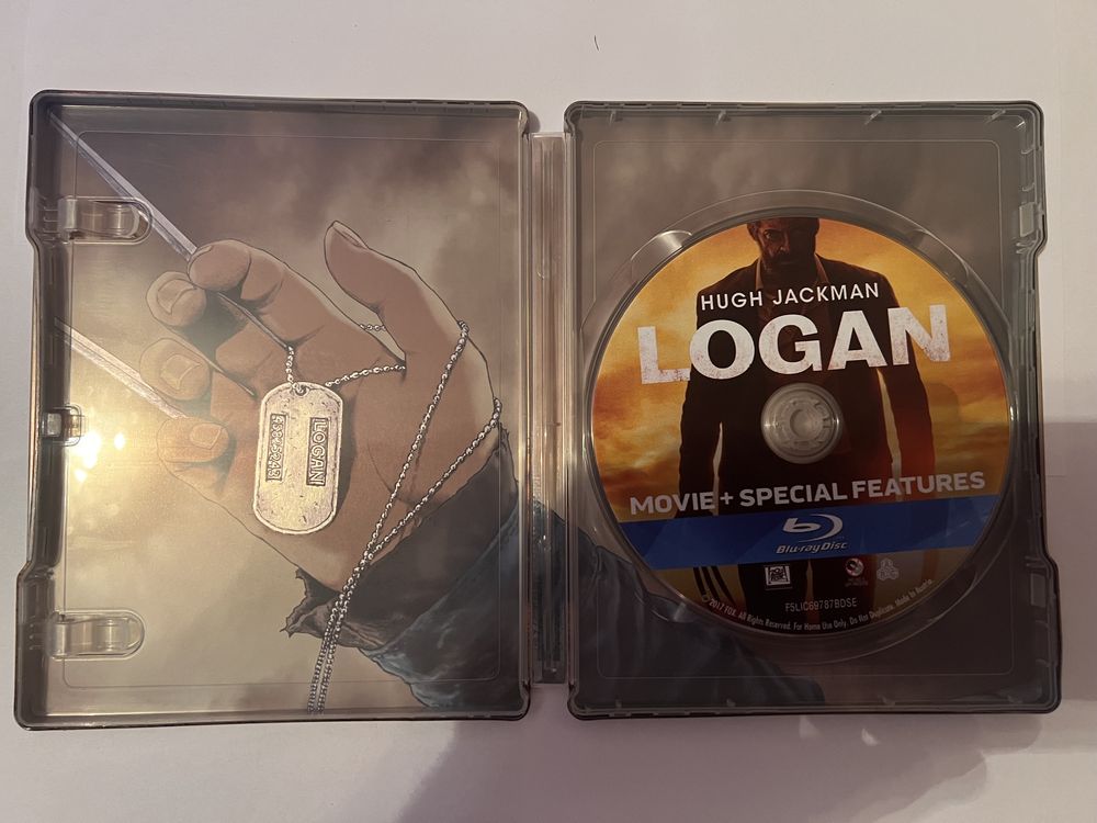 Logan Blu-Ray Steelbook + protektor