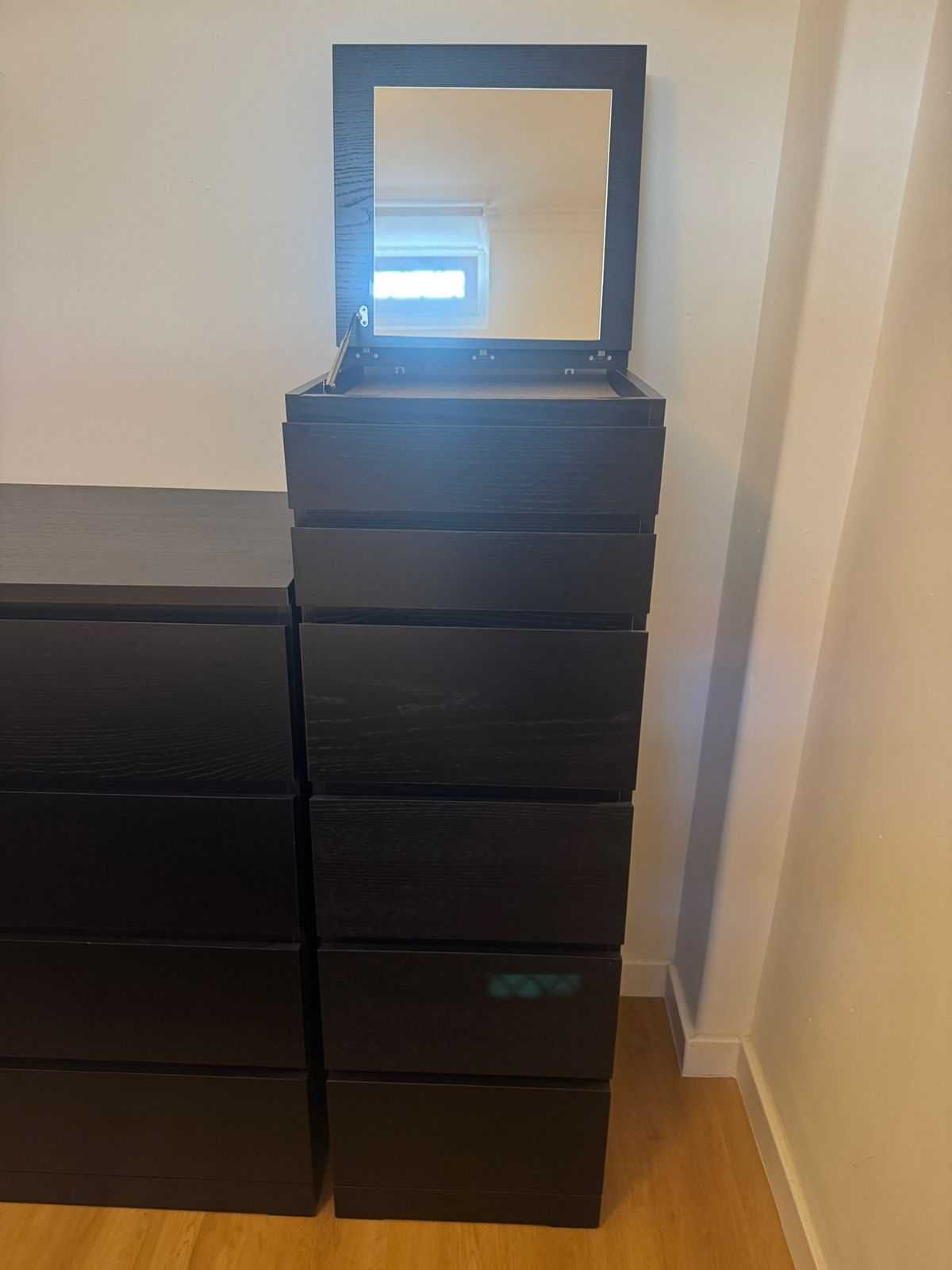 Saída do país – móveis impecáveis – Cómoda com 6 gavetas IKEA