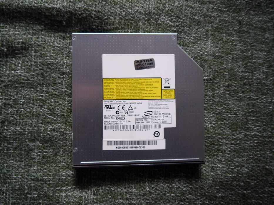 Nagrywarka DVD Combo Sony BC-5500A nowy Blue-ray
