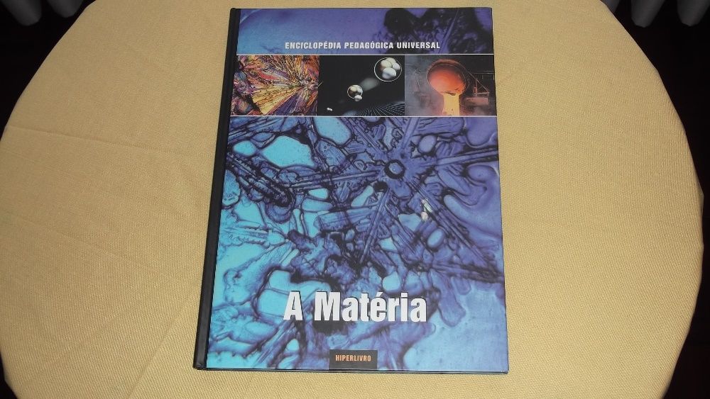 livro a Enciclopédia Pedagógica Universal A Matéria