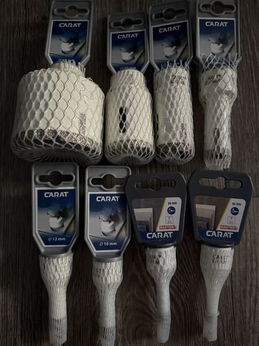 Алмазні коронки Carat Диск Круг Свердла СВП Плитка Фуга Клей Wurth