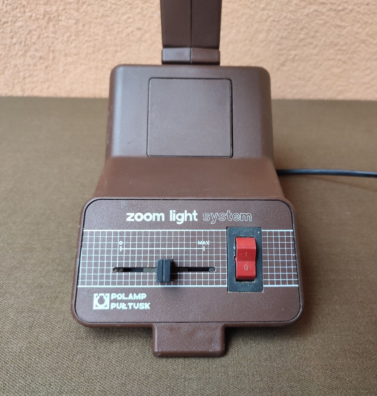 Lampa POLAMP Pułtusk Typ. 27.B.101 zoom light system PRL