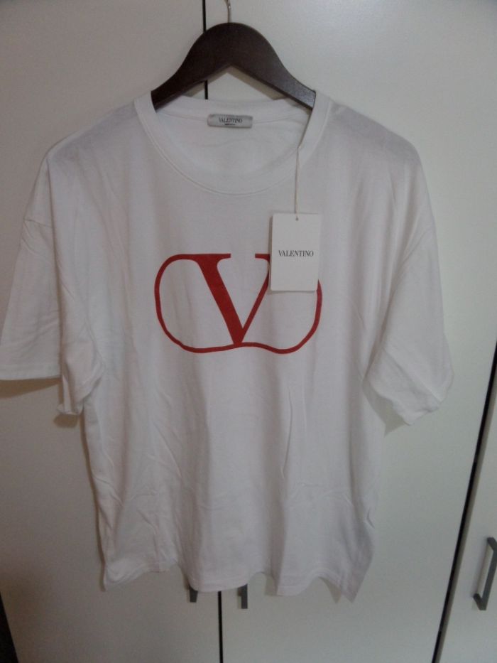 VALENTINO GARAVANI Koszulka T-shirt biała S Nowa Kolekcja 100% oryg. !