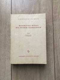 Matematyka wyższa dla studiów technicznych cz.I S.Romanowski i W.Wrona