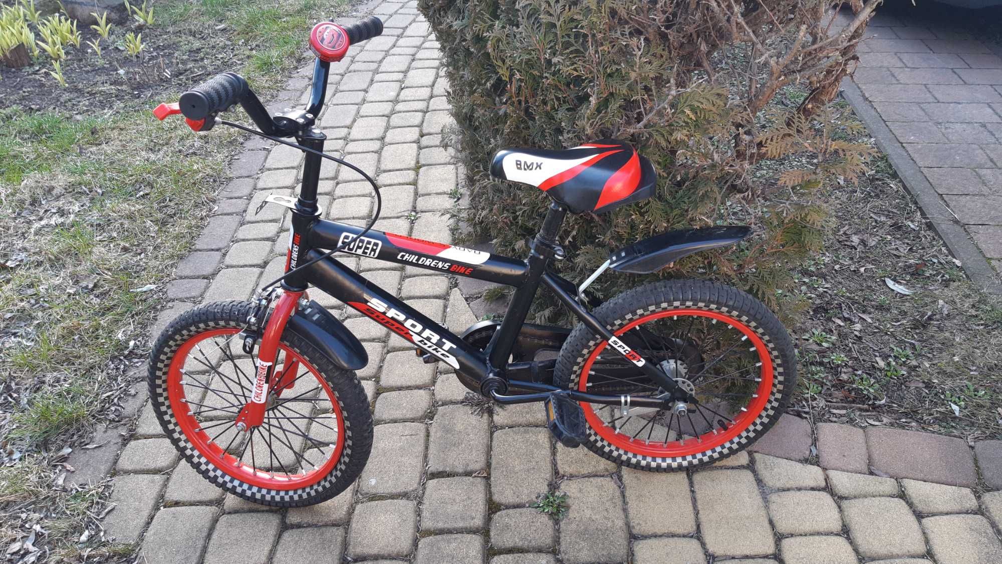 Rowerek  dziecięcy dla Super bohatera BMX 16"Sport